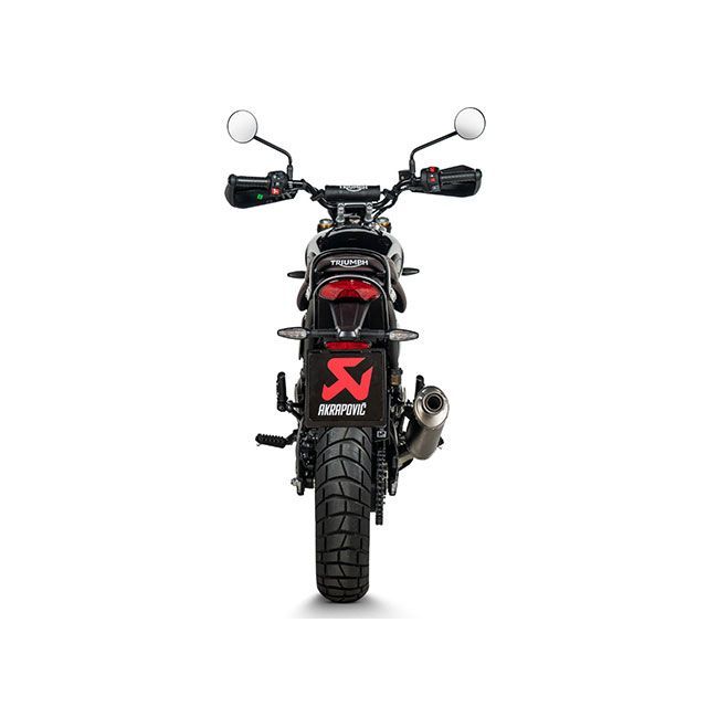アクラポビッチ Scrambler400X Speed400 スリップオンライン チタン JMCA AKRAPOVIC_3