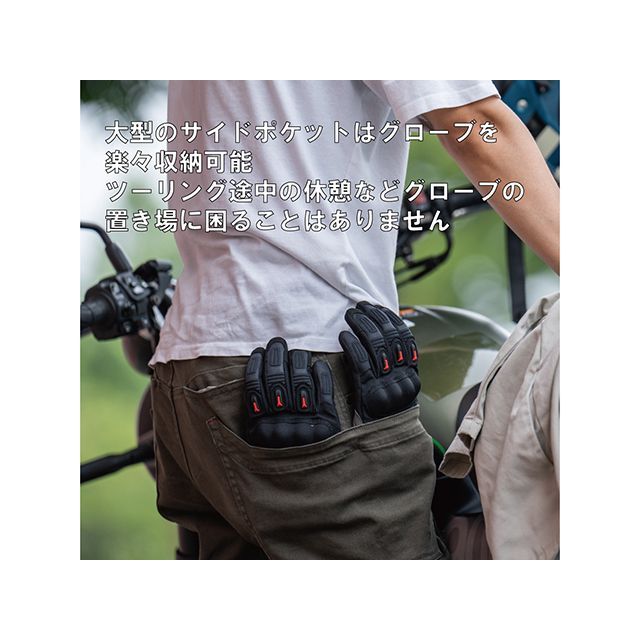 ラダーム RD-904ライディングキャンプパンツ（デニム） サイズ 2XL（36インチ） RADARM_3
