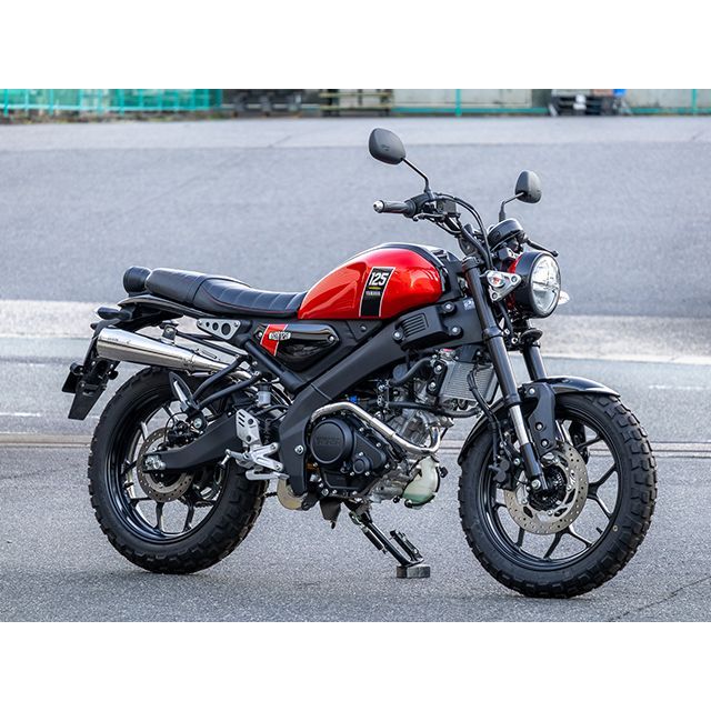 オーバーレーシング XSR125 ショートメガホン フルアップ OVER RACING