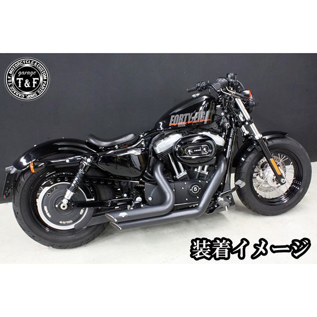 ガレージT&F スポーツスター スポーツスター（2010-2021年） VSソロシート＆リジットマウント用ステーSET タイプ ダイヤ/ブラック T…_7