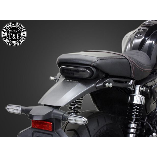 車宿りT&amp;F GB350S GB350S 純然たるどろ除け専用LED尻っ方照明ランプ（まっ黒い水晶体） T&amp;F