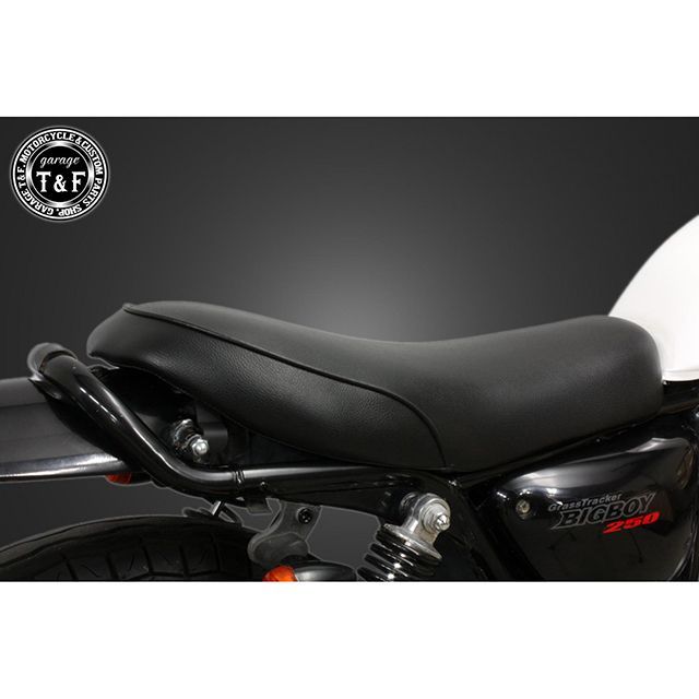 ガレージT&F グラストラッカー グラストラッカービックボーイ グラストラッカー250 キャブモデル専用 ショートフラットシート（スムース） T&F_2
