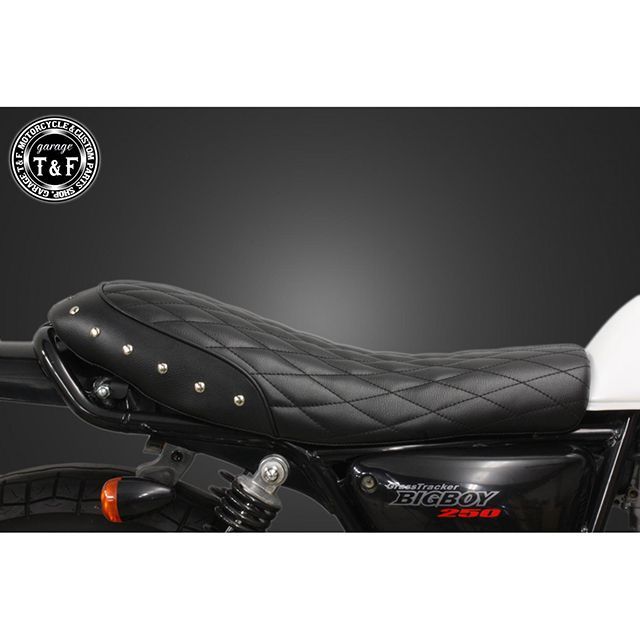 ガレージT&F グラストラッカー グラストラッカービックボーイ グラストラッカー250 キャブモデル専用 スタッド付きフラットシート（ダイヤ） T&F_1