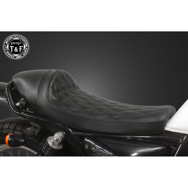 ガレージT&F グラストラッカー グラストラッカービックボーイ グラストラッカー250 キャブモデル専用 カフェシート（ダイヤ） T&F
