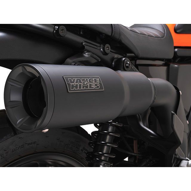 バンス CL500 Hi-Output スリップオン マットブラック マフラー