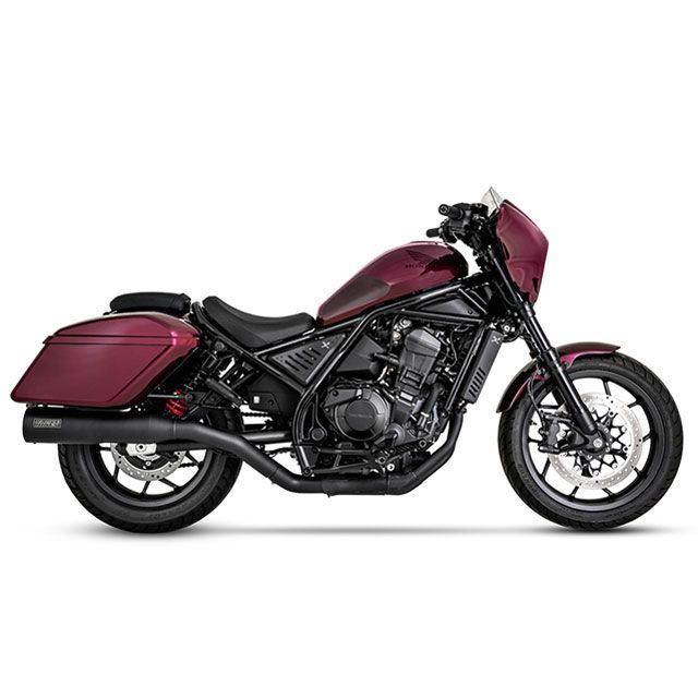 バンス Rebel1100T DCT Rebel1100T Hi-Output スリップオン マットブラック マフラー VANCE&amp;HINES