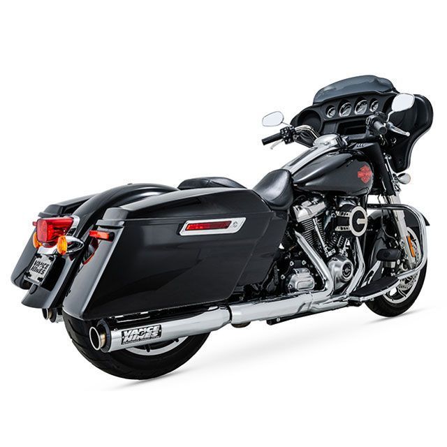 バンス ツーリングファミリー Supersport スリップオン クローム マフラー VANCE&HINES