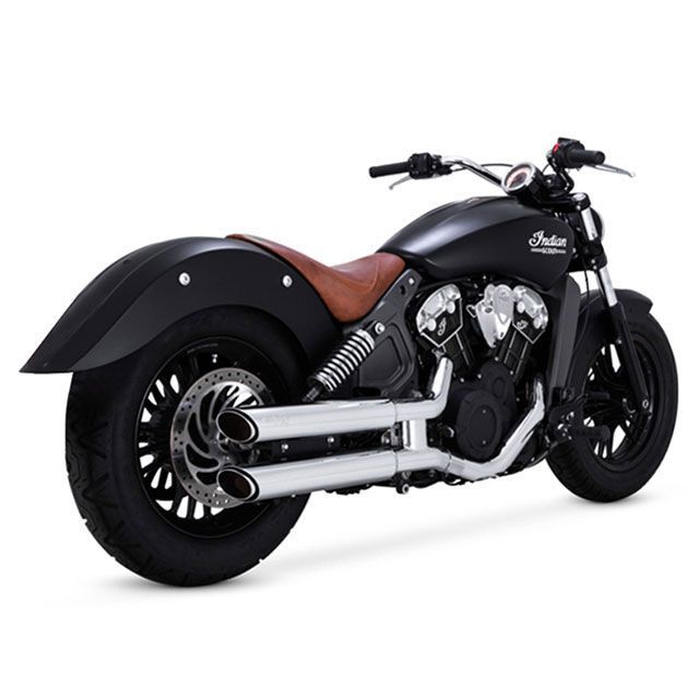 バンス SCOUT TwinSlash PCX 3in Slip-on 3インチ クローム マフラー VANCE&amp;HINES