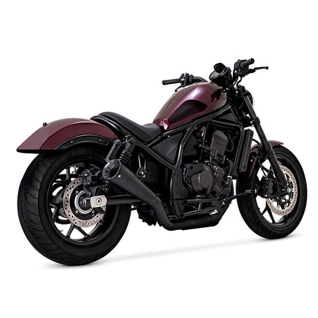 バンス Rebel1100 DCT Rebel1100 Upsweep スリップオン ブラック マフラー VANCE&HINES