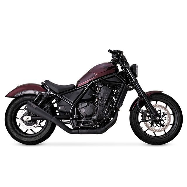 バンス Rebel1100 DCT Rebel1100 Upsweep スリップオン ブラック マフラー VANCE&amp;HINES_1