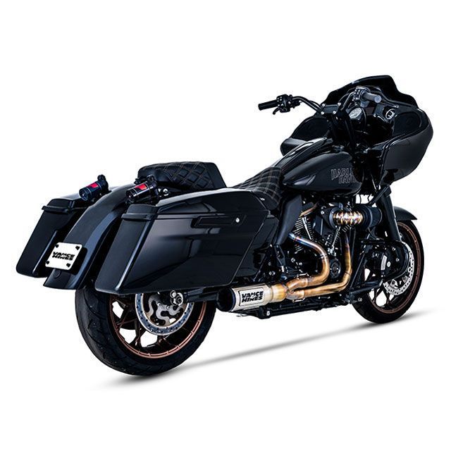 バンス ソフテイルファミリー ツーリングファミリー VO2 エアインテイク Falcon ステンレス VANCE&HINES_1