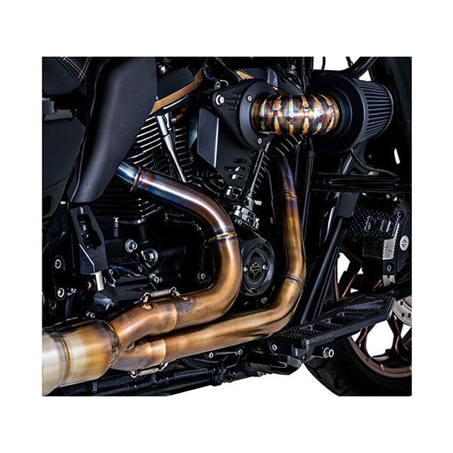 バンス ソフテイルファミリー ツーリングファミリー VO2 エアインテイク Falcon ステンレス VANCE&HINES_2