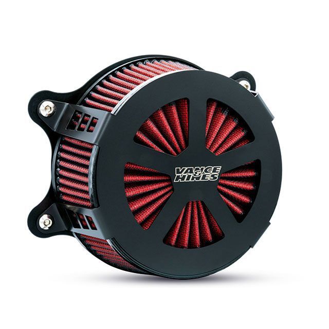 バンス ツーリングファミリー VO2 エアインテイク Radiant V レイディエントファイブ ブラック M8 VANCE&amp;HINES
