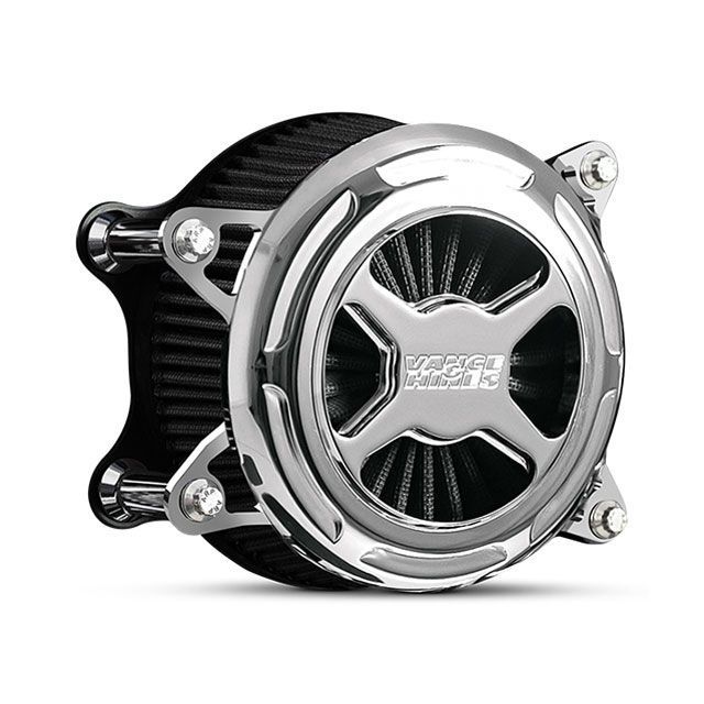 バンス ソフテイルファミリー ツーリングファミリー VO2 エアインテイク X クローム M8 VANCE&HINES