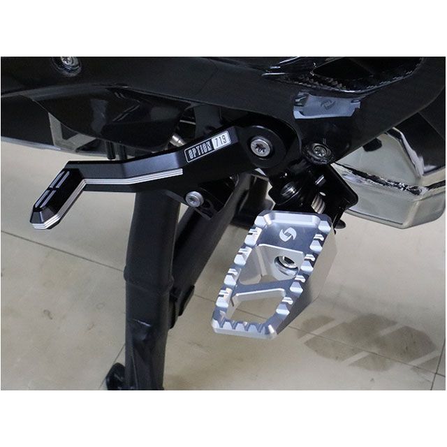 SPEEDRA R1300GS R1300GS Adventure アルミ削り出し フットペグ R1300GS/ADV カラー シルバー SPEED…_1