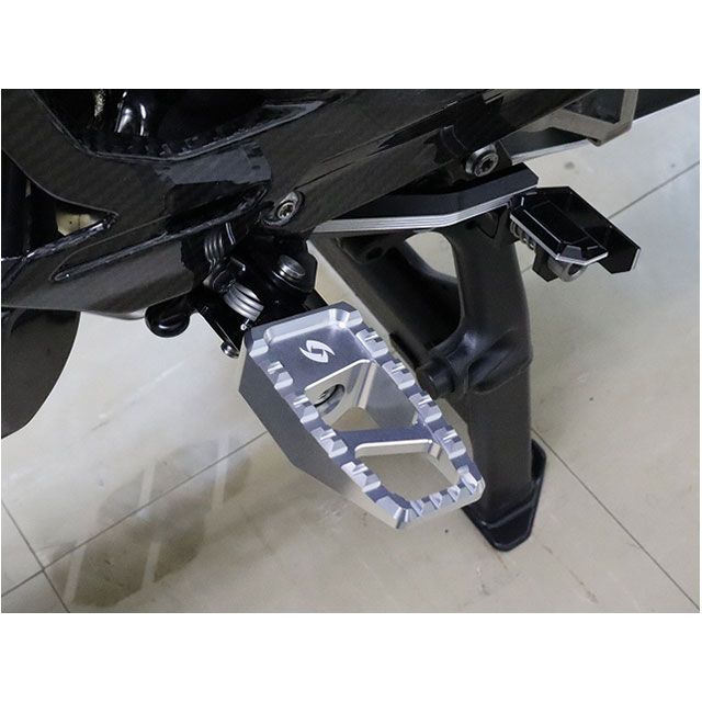 SPEEDRA R1300GS R1300GS Adventure アルミ削り出し フットペグ R1300GS/ADV カラー シルバー SPEED…_2
