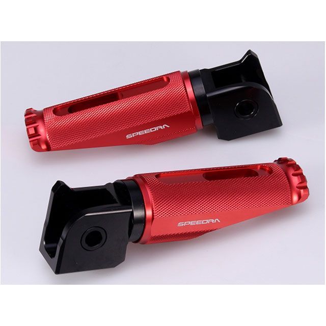 SPEEDRA R1300GS R1300GS Adventure アルミ削り出し フットペグ R1300GS/ADV カラー レッド SPEEDRA