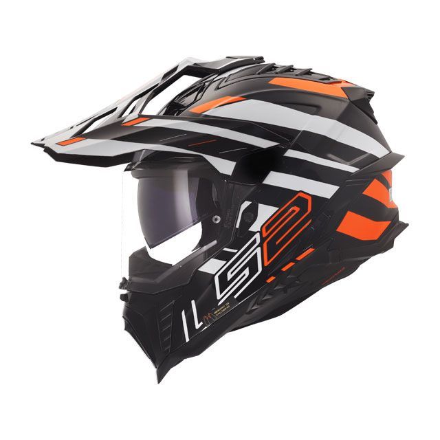 Ls2 エクスプローラー f バイクヘルメットシールド付き ls2 オフロード