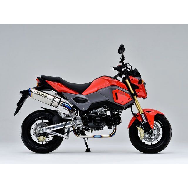 オーバーレーシング GROM TT-Formula RS フルチタン マフラー アップタイプ OVER RACING