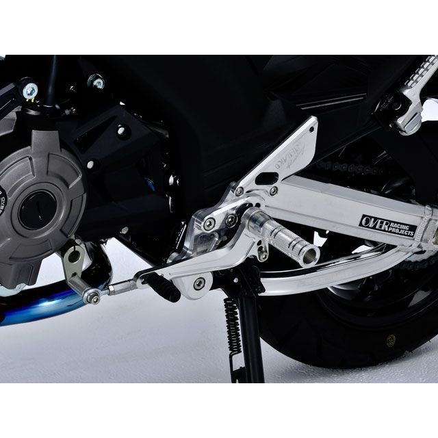 シルバ オーバーレーシング Z125-PRO バックステップ 4ポジション カラー