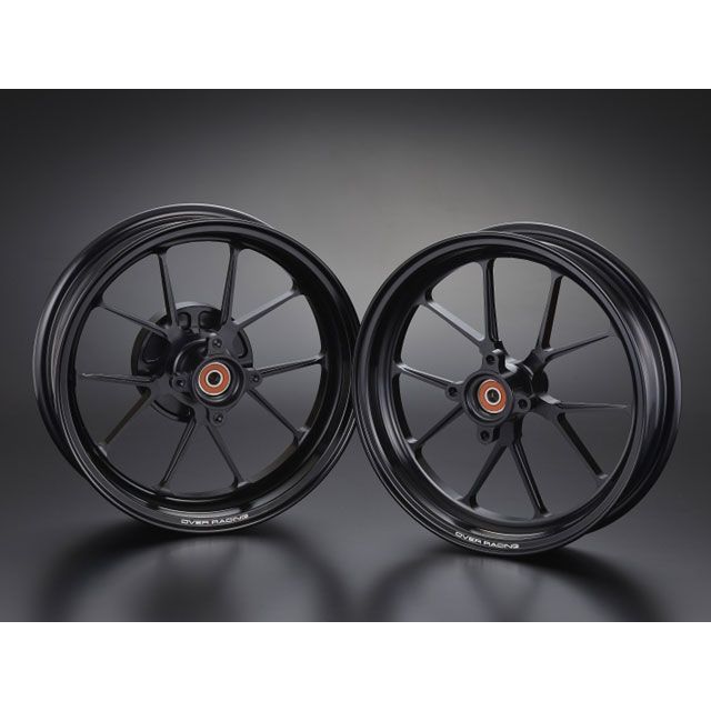 オーバーレーシング GROM GP-TEN ホイールセット 2.70/3.50-12 カラー ブラック OVER RACING バイクの通販は