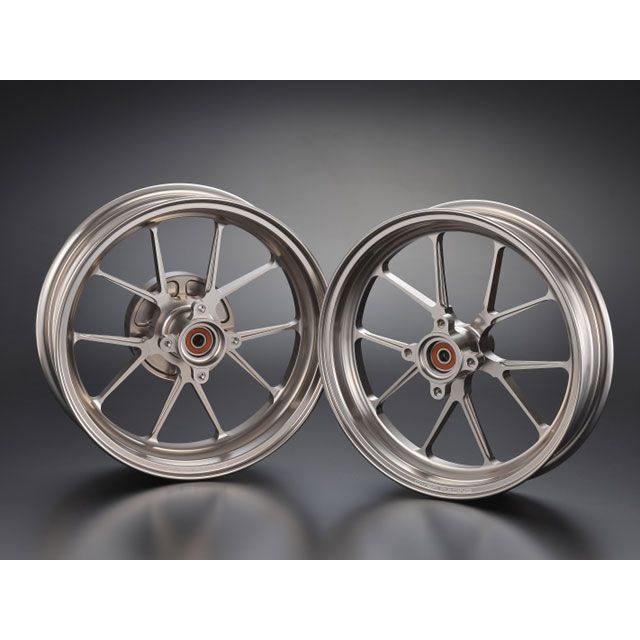 オーバーレーシング GROM GP-TEN ホイールセット 2.70/3.50-12 カラー チタン OVER RACING バイク