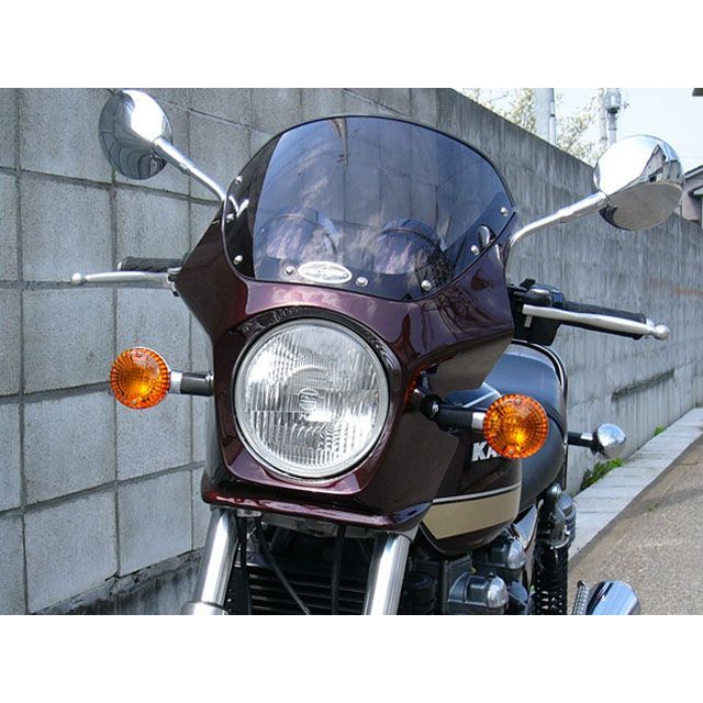 シックデザイン ZEPHYR750/RS ハイグレード・ビキニカウル マスカロード カウルカラー ルミナスウィンザーグリーン スクリーンカラー クリ…