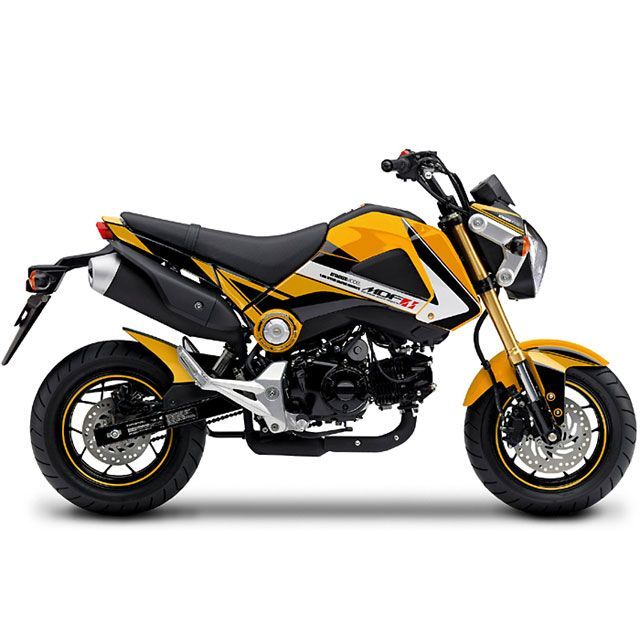 【メーカー直送】エムディーエフ グロム GROM（13-15） グラフィックキット アタッカーモデル 車体色：イエロー用イエロータイプ コンプリート…_1