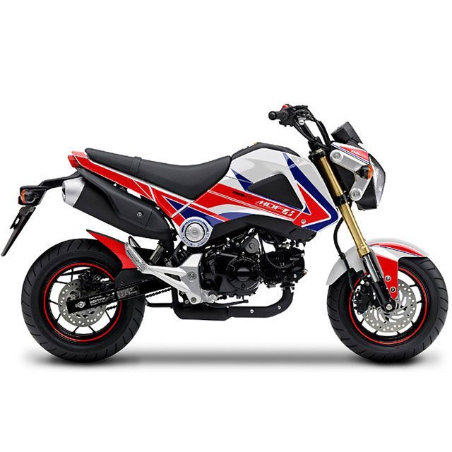 【メーカー直送】エムディーエフ グロム GROM（13-15） グラフィックキット アタッカーモデル 車体色：ホワイト用トリコロールタイプ コンプリ…_1