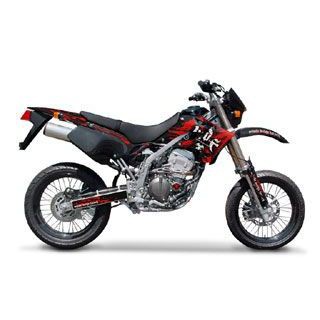 【メーカー直送】エムディーエフ D-TRACKER D-TRACKER（04-07） グラフィックキット ブラッディーモデル レッドタイプ タイプ …