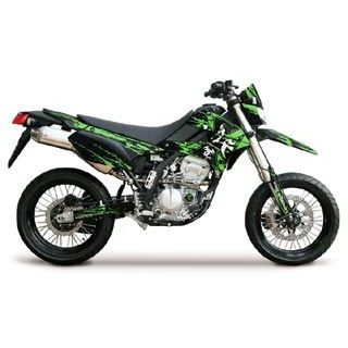 【メーカー直送】エムディーエフ D-TRACKER X D-TRA X（08-） グラフィックキット ブラッディーモデル グリーンタイプ タイプ コ…