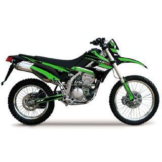 【メーカー直送】エムディーエフ KLX250 KLX250（08-） グラフィックキット アタッカーモデル グリーンタイプ タイプ コンプリートセッ…