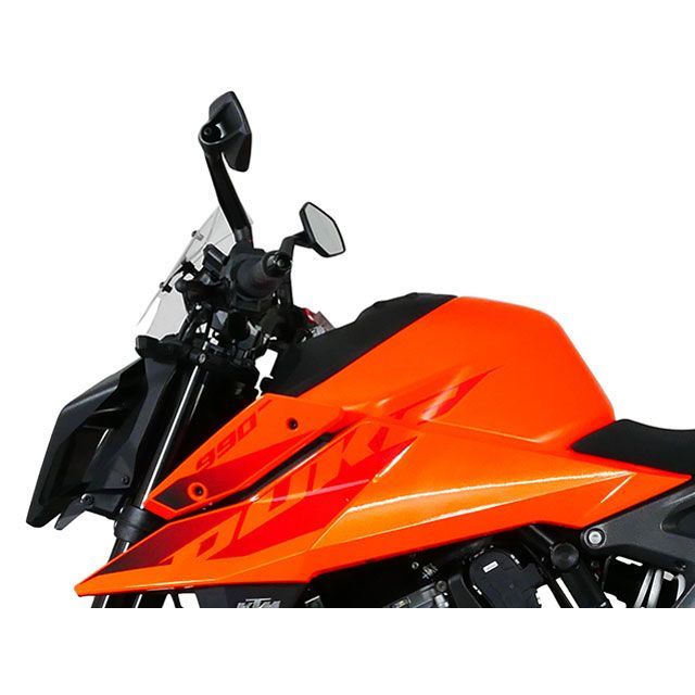 エムアールエー 990 DUKE スクリーン スポーツ（クリア） MRA_1