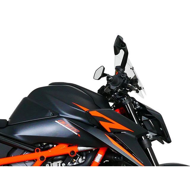 エムアールエー 1390 SUPER DUKE R スクリーン レーシング（クリア） MRA_3