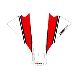 【メーカー直送】エムディーエフ YZF-R6 YZF-R6（08-16） グラフィックキット ストロボモデル 車体色：ブラック/ホワイト用レッドタイ…の通販は