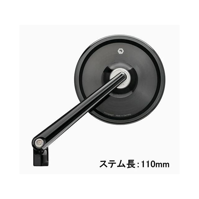 モトガジェット 汎用 mo.ビュー クラシック ステム長110mm ガラスレスミラー（1個） motogadget