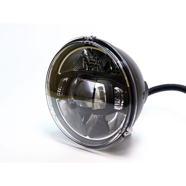モトガジェット 汎用 5.75インチ LEDヘッドライト レンズユニット フロストセイバー motogadget