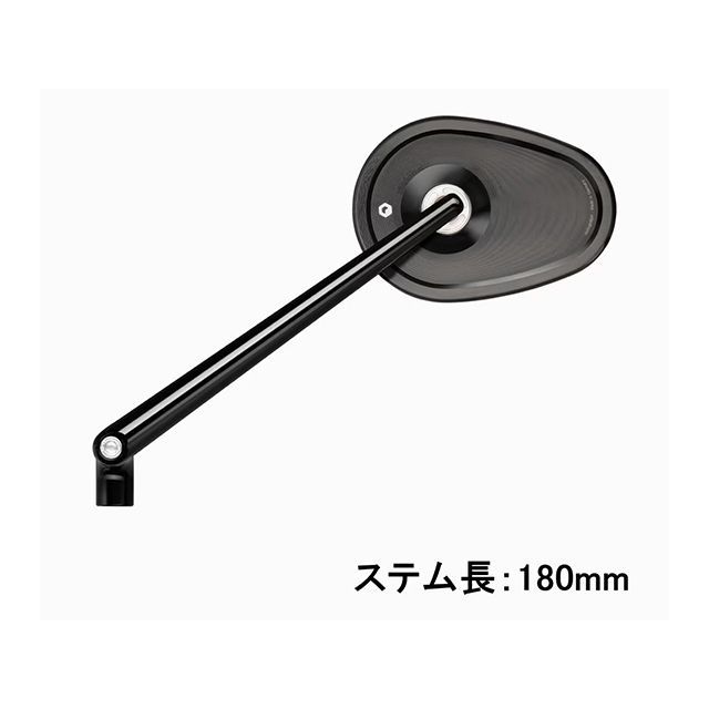 モトガジェット 汎用 mo.ビュー クラブ ステム長180mm ガラスレス