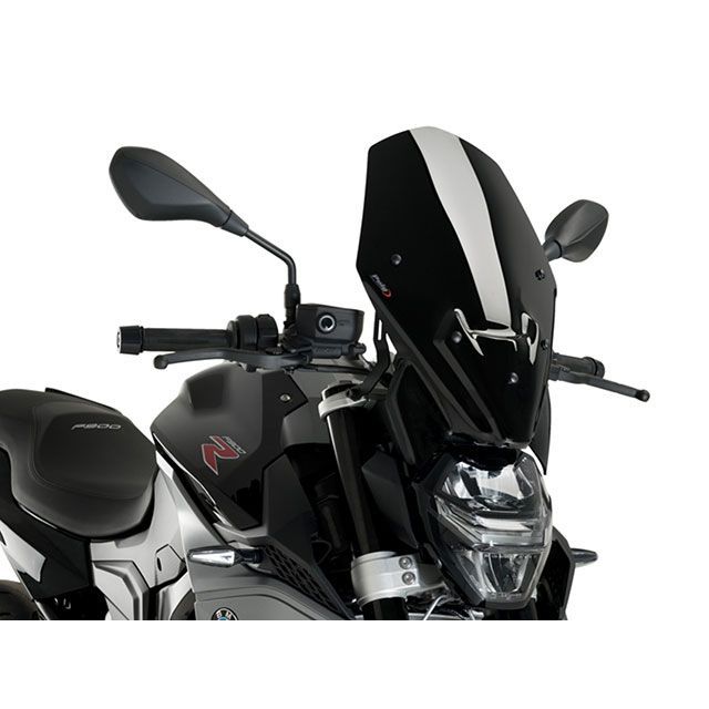 プーチ F900R ニュージェネレーションNK TOURING 純正バイザー付車両専用（ブラック） Puig