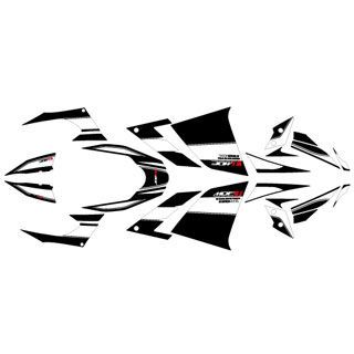 【メーカー直送】エムディーエフ Ninja250 Ninja250（13-17） グラフィックキット アタッカーモデル ブラックタイプ タイプ コン…