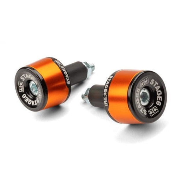 ステージ6 汎用 EMBOUTS DE GUIDON STAGE6 HQ バーエンド（オレンジ） STAGE6