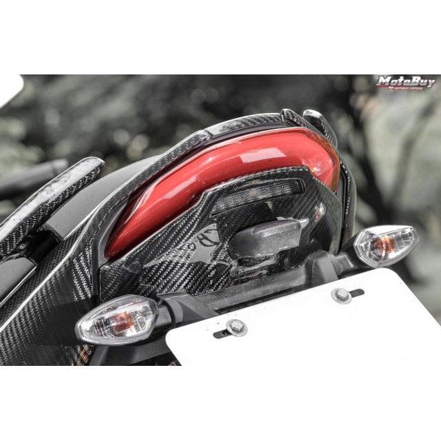 モトオブスポーツ FORCE2.0 台湾仕様 X FORCE 国内仕様 カーボンテールボトムカバー（X-FORCE/FORCE2.0） MOS