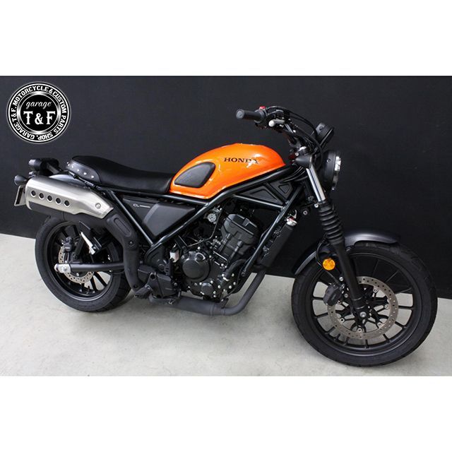 ガレージT&F CL250 CL250 スタッド付きフラットシート/スムース（ブラック） T&F_3