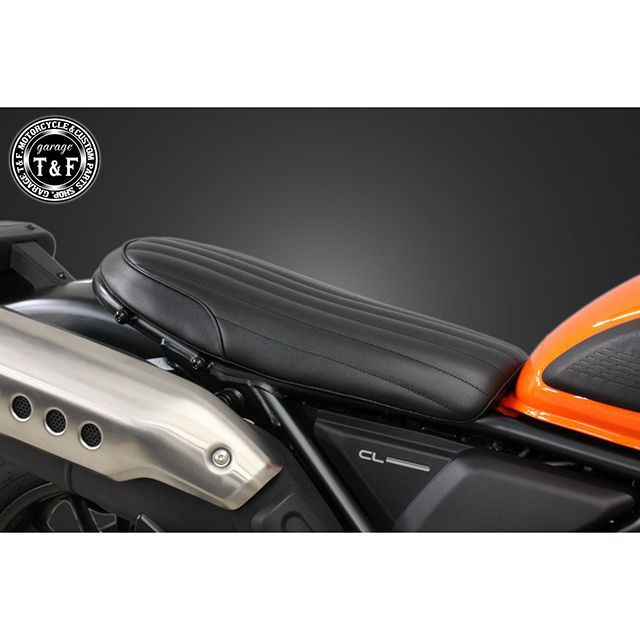 ガレージT&F CL250 CL250 ショートフラットシート/バーチカル（ブラック） T&F