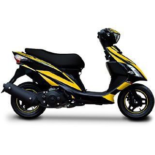 【メーカー直送】エムディーエフ ADDRESSV125S ADDRESSV125S（10-） グラフィックキット アタッカーモデル パンプキンイエロ…