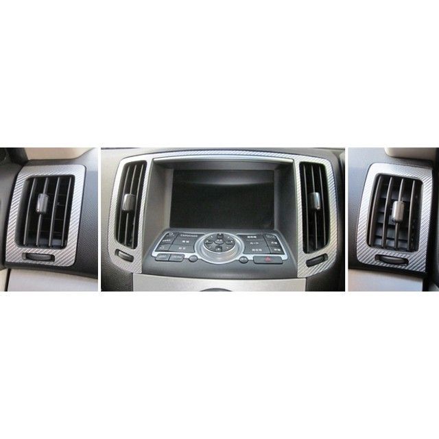ハセプロ ニッサン スカイラインセダン V36系（2006.11〜） エアアウトレット ブラック HASEPRO