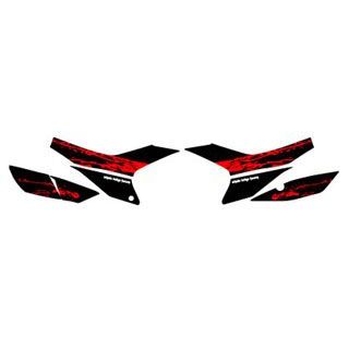 【メーカー直送】エムディーエフ CRF250L CRF250L（12-16） グラフィックキット ブラッディーモデル レッドタイプ タイプ サイドカ…の通販は