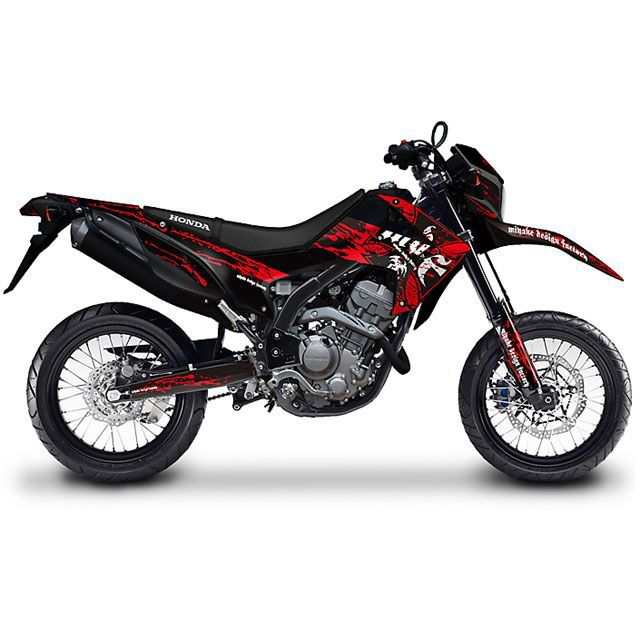 【メーカー直送】エムディーエフ CRF250M CRF250M（13-16） グラフィックキット ブラッティーモデル レッドタイプ タイプ コンプリ…