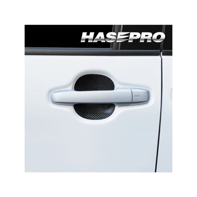 ハセプロ ダイハツ タントカスタム LA650S系（2019.7〜） ドアノブガード ガンメタ HASEPRO