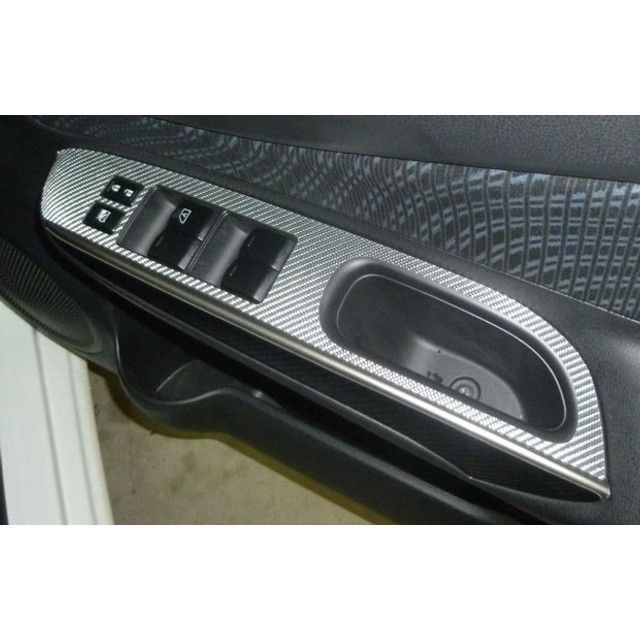 ハセプロ ニッサン ノート E12（2012.9〜） ドアスイッチパネル ブラック HASEPRO
